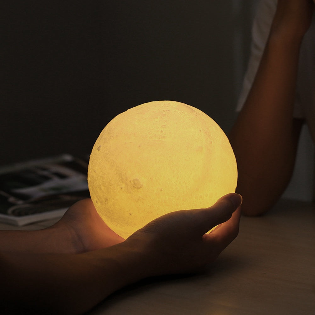 3D Printed Moon Night Light