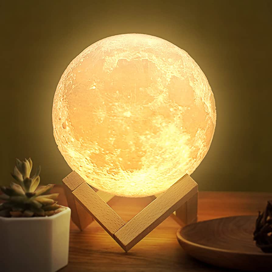 3D Printed Moon Night Light