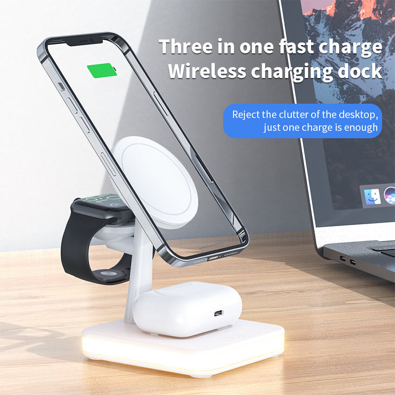 3 in 1 Magnetic Wireless Charging Stand⚡️